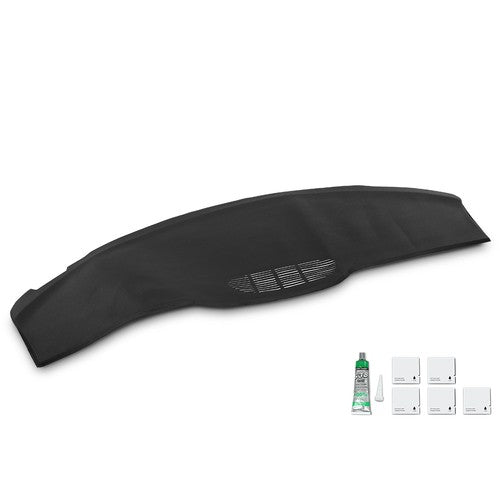 Solid Spare Black TPE Dash Board Cover Overlay Fit For 97-02 Chevy Camaro Pontiac Firebird