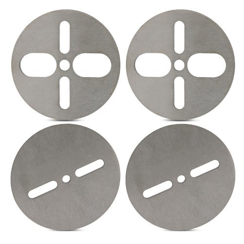 Solid Spare Universal Air Ride Mount Plates Upper Lower Dual or Single Port 2500 2600 Bag
