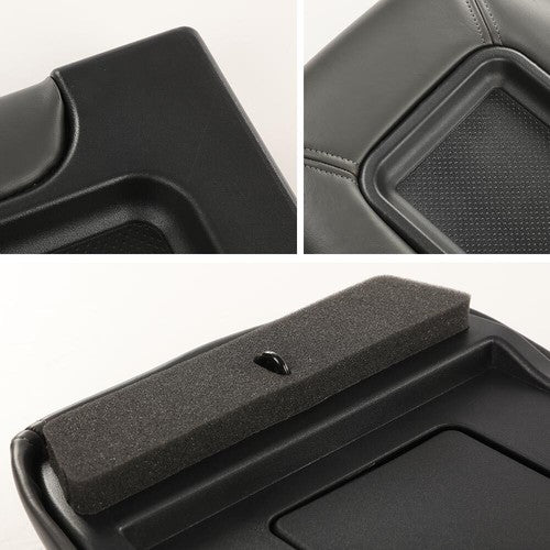 Solid Spare Center Console Lid Armrest Dark Gray Fit For 99-07 Avalanche Silverado Sierra