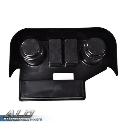 Solid Spare Fit For 1994-1997 Dodge Ram 1500/2500/3500 Front Center Console Cup Holder Black