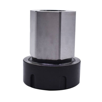 Solid Spare Hex Collet Block Chuck Holder for CNC Lathe Engraving Machine ER-40