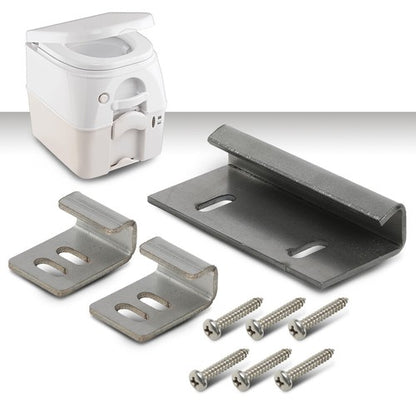 Solid Spare New Hold-Down Brackets/Fasteners Kit For Series 970 Portable Toilets