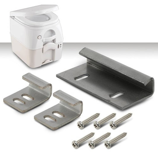 Solid Spare New Hold-Down Brackets/Fasteners Kit For Series 970 Portable Toilets