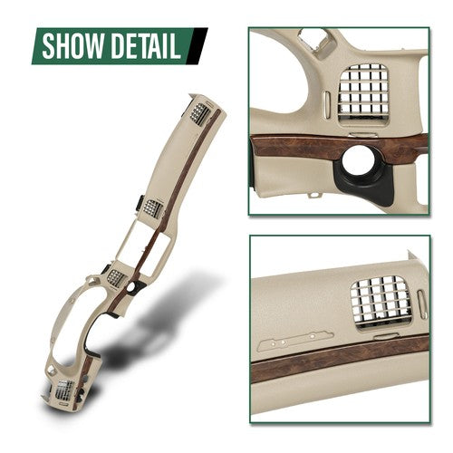 Solid Spare Dash Bezel Instrument Cluster Speedometer Trim Fit For Chevy Impala 2000-2005