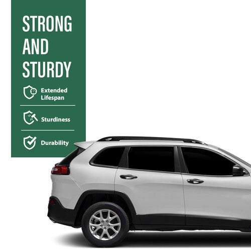 Solid Spare Side Door Body Molding Trim Rear Right CH1505110 Fit For 2014-2023 Jeep Cherokee