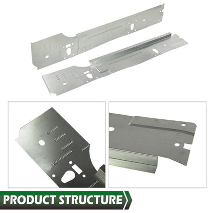 Solid Spare Fit For 99-16 Ford Super Duty Standard Cab Inner&Outer Rocker Panels+Cab Corner