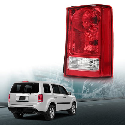 Solid Spare Fit For 2009-2015 Honda Pilot Tail Light Brake Lamp Assembly w/o Bulb Right Side
