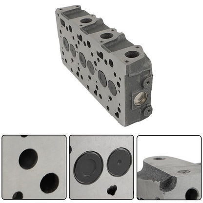 Solid Spare For Kubota D1305 B7610 Complete Cylinder Head With Valve Spring + Gasket Set