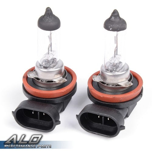 Solid Spare Fit For 2006-2008 Toyota RAV4 Pair Clear Front Bumper Fog Lights Driving Lamps