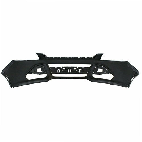 Solid Spare Front Bumper Cover Fascia Fit For 2013-2016 Ford Escape Black Plastic NEW