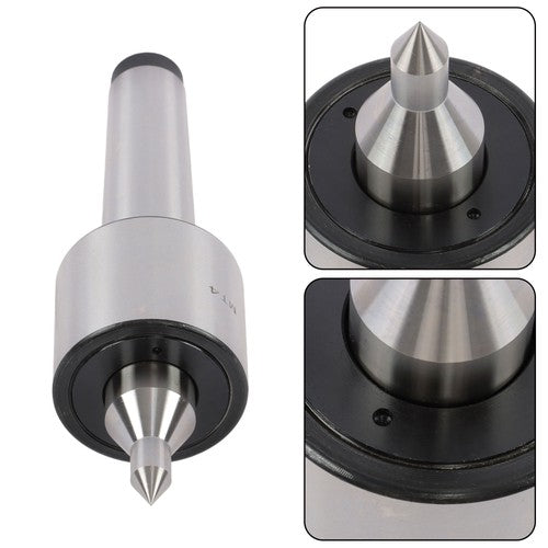 Solid Spare #4 New 4MT 0.000197" CNC Precision Long Spindle Lathe Live Center Morse Taper