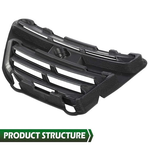 Solid Spare Front Bumper Insert Fog Light Cover Left+Right Fit For 2013-2014 Ford Mustang
