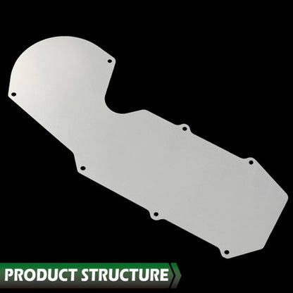 Solid Spare New Fit For 1964 Chevelle Heater Only Delete Panel Plate ( No A/C) Sliver