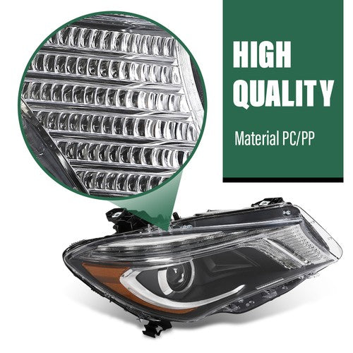 Solid Spare Xenon Headlight Right Side Fit For 2014-2016 Mercedes-Benz CLA-Class CLA250