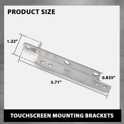 Solid Spare Fit For 2015-2020 Ford F150 Expedition 8.0" Sync 2/3 Display Screen Brackets