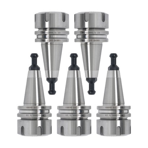 Solid Spare 5 Pcs ISO30 ER32 50 Collet Chuck Tool Holder G2.5 30000 RPM CNC Machine