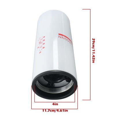 Solid Spare For Cummins ISX ISM QSX QSM X15 Replaces LF9001 Set of 6 Oil Filters LF14000NN