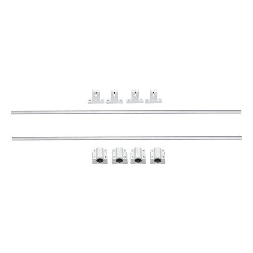 Solid Spare 2Pcs 8×600mm Linear Motion Rail Shaft Slide Guide w/ 4 SCS8UU Bearing & SK8 Rail