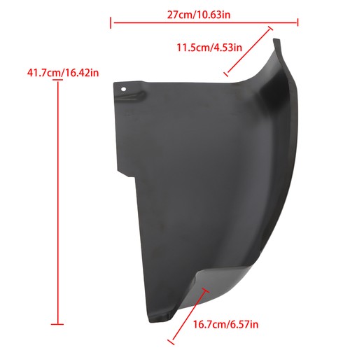 Solid Spare Left & Right Cab Corner Panels For Ford F250 Super Duty 1999-2016 Coated Steel