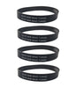 Solid Spare (4) Vacuum Belt for Hoover Windtunnel Vacuum fits 38528033 38528-033 - NEW