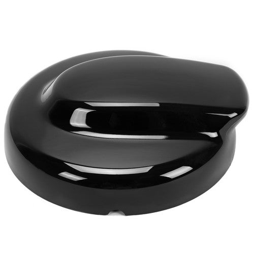 Solid Spare Gas Cap GLOSS BLACK Fuel Cover For 06-14 MINI Clubman R55 R56 Cooper S