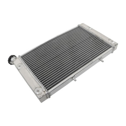 Solid Spare Aluminum Radiator For 2008-2013 09 10 11 Yamaha Rhino 700 YXR700F 1 Row with Cap