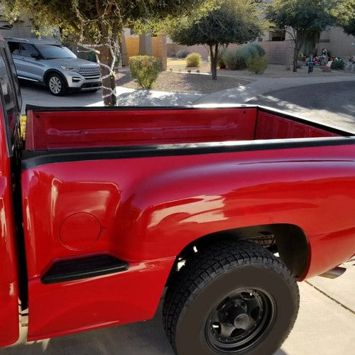Solid Spare For 1999-2005 2003 Chevy Silverado GMC Sierra 1500 Stepside LH RH Bed Rail Caps
