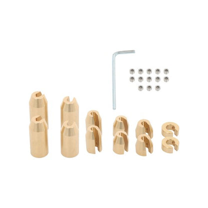 Solid Spare 12 Pack Motorcycle Reusable Brass Wheel Spoke Balance Weights Refill Universal