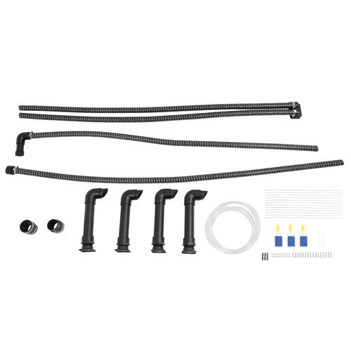 Solid Spare (4) Black Snorkel Kits For Polaris Sportsman 400 500 600 700 800 1994-2014