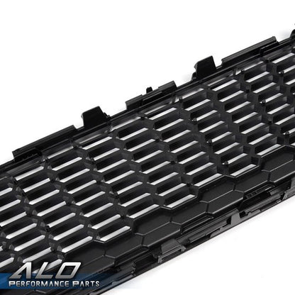 Solid Spare Black Front Upper Bumper Mesh Grille Fit For 2015-2018 Ford Focus S SE F1EZ8200B