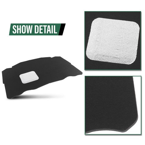 Solid Spare Hood Insulation Pad Fit For 86-93 Mercedes 300E 300D 300TD 300TE Base