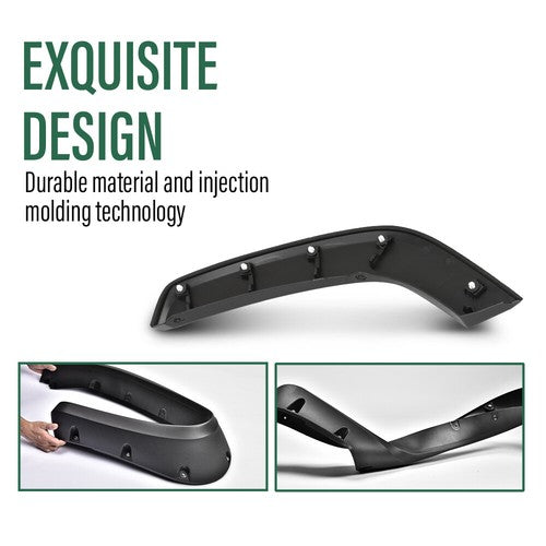Solid Spare Fit For 19-24 Toyota RAV4 Rear Fender Flare Molding Trim Right Side 75061-0R010