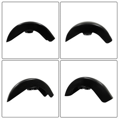 Solid Spare ABS PlasticBlack Front Fender Fit For Touring Street Road Glide 2014-2023 New