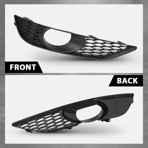 Solid Spare Fit For 2010-2015 Audi Q7 Sportback Front Bumper Fog Light Bezel Lamp Trim Right