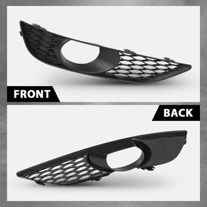 Solid Spare Fit For 2010-2015 Audi Q7 Sportback Front Bumper Fog Light Bezel Lamp Trim Right