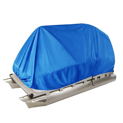 Solid Spare Blue 21-24Ft Waterproof Heavy Duty Boat Cover Trailerable Pontoon Dust Resistant