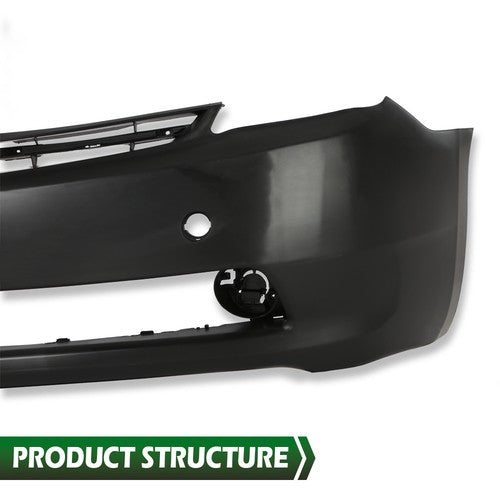 Solid Spare Fit For 2004-2009 Toyota Prius Hatchback Front Bumper Cover Fascia Assembly