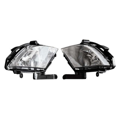 Front Bumper Fog Lights & Covers Set W/O Wiring For 2010-2012 KIA Forte Sedan