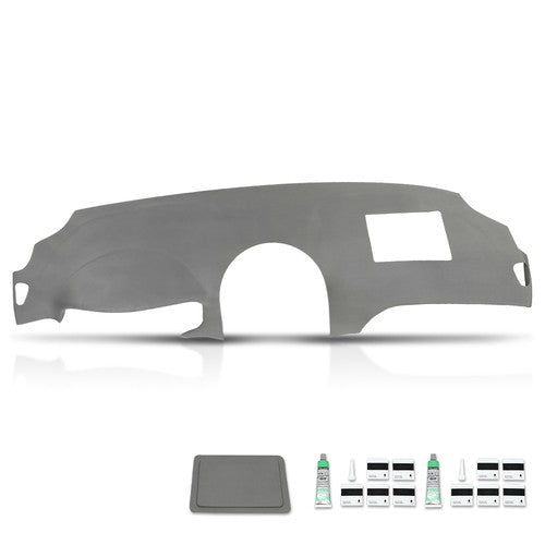 Solid Spare Dash Cover Dashboard Pad Overlay Gray Fit For 2004-2010 Toyota Sienna