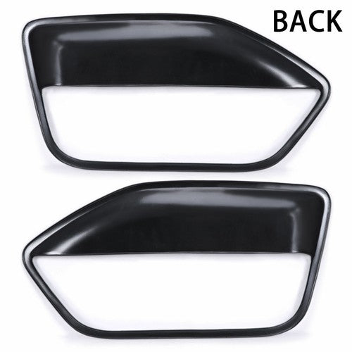 Solid Spare DARK GRAY Pair Interior Door Panel Insert Hard Cover For FORD MUSTANG GT 05-09