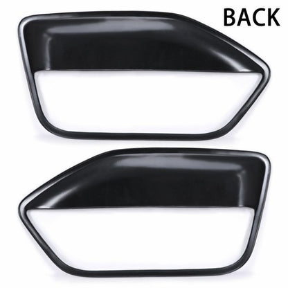 Solid Spare DARK GRAY Pair Interior Door Panel Insert Hard Cover For FORD MUSTANG GT 05-09