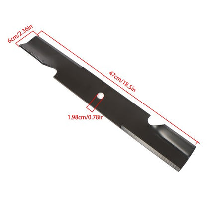 Solid Spare 482961 481711 91-622 3 Pack Lawn Mower 52" Blades For Scag 481707 48108 48185