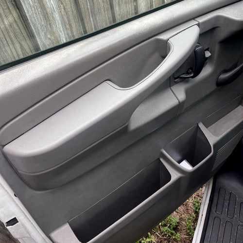 Solid Spare Pair Inside Door Pull Handle Armrest for Chevy Express GMC Savana 03-19 2018