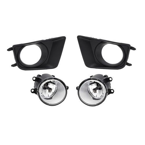 For 2012-2015 Toyota Tacoma Clear Bumper Driving Fog Lights + Switch + Bulbs Kit
