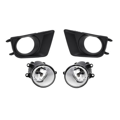 For 2012-2015 Toyota Tacoma Clear Bumper Driving Fog Lights + Switch + Bulbs Kit
