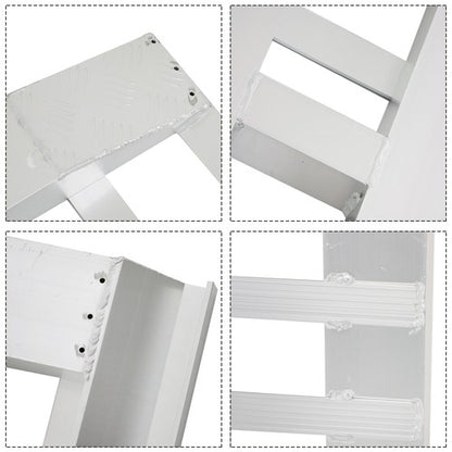 Solid Spare 80"×15" Ramps 6000 LBS 2Pcs Hook end knife Aluminum For Truck Car Auto Trailer