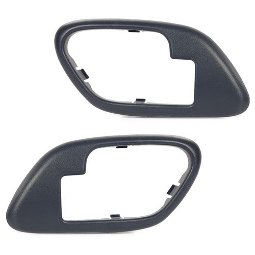 Solid Spare Blue Inside Door Handles Bezel Pair Fit For 95-99 Chevy GMC Truck LH & RH