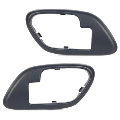 Solid Spare Blue Inside Door Handles Bezel Pair Fit For 95-99 Chevy GMC Truck LH & RH