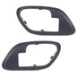 Solid Spare Blue Inside Door Handles Bezel Pair Fit For 95-99 Chevy GMC Truck LH & RH