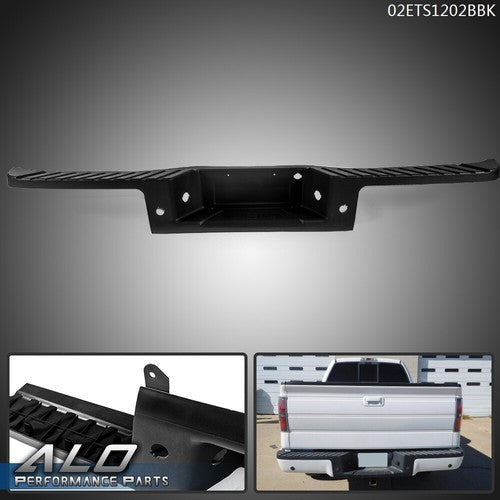 Solid Spare Rear Bumper Top Step Pad Cover W/ Sensor Fit For 2009-2014 Ford F-150 FO1191125